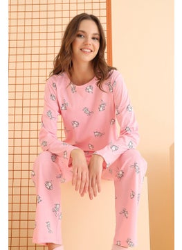 Women's 100% Cotton Rabbit Printed Seasonal Pajama Set - pzsku/Z621FC226113CAD7179E6Z/45/_/1740060707/d0fb0747-7a11-40c2-b759-a9c27654ecfe