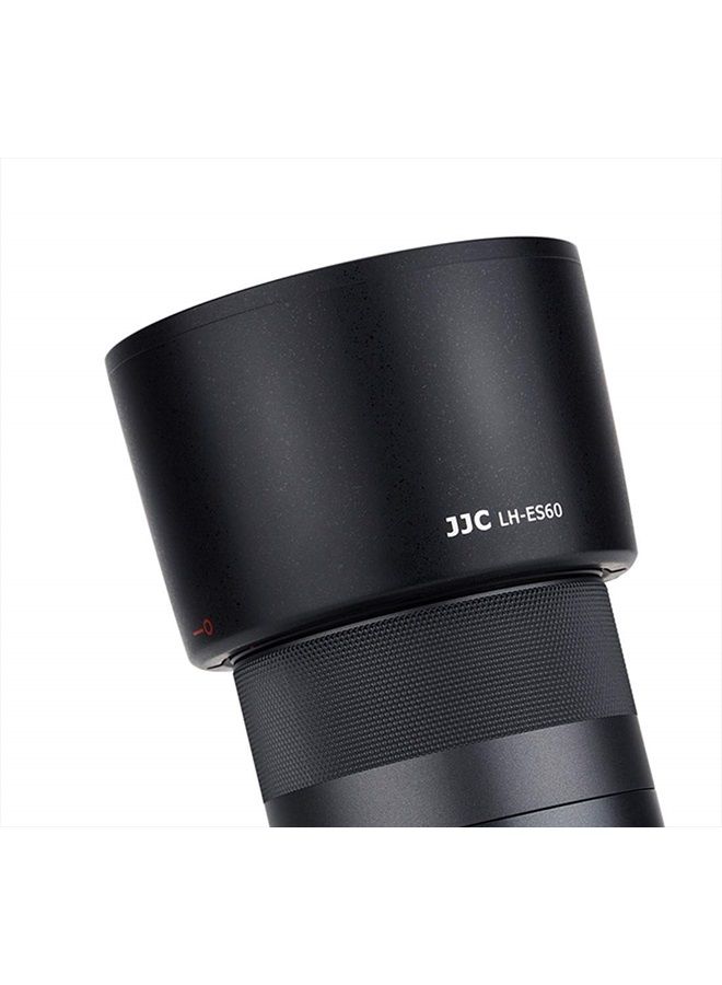 Fotasy غطاء عدسة بايونت مخصص JJC LH-ES60، متوافق مع عدسة كانون EF-M 32mm f/1.4 STM، قابل للعكس، EFM 32 F1.4، غطاء عدسة 32mm 1.4 STM، بديل غطاء ES-60 - Image 2
