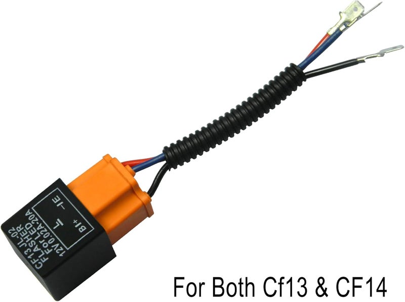 Xotic Tech 3-Pin LED Flasher Relay with Conversion Wire - Image 3