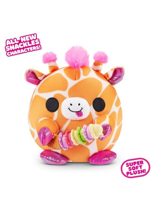 SNACKLES Non-Licensed Series 1, 5-inch Plush by ZURU, Plush with Snack Accessory, Random - Image 4