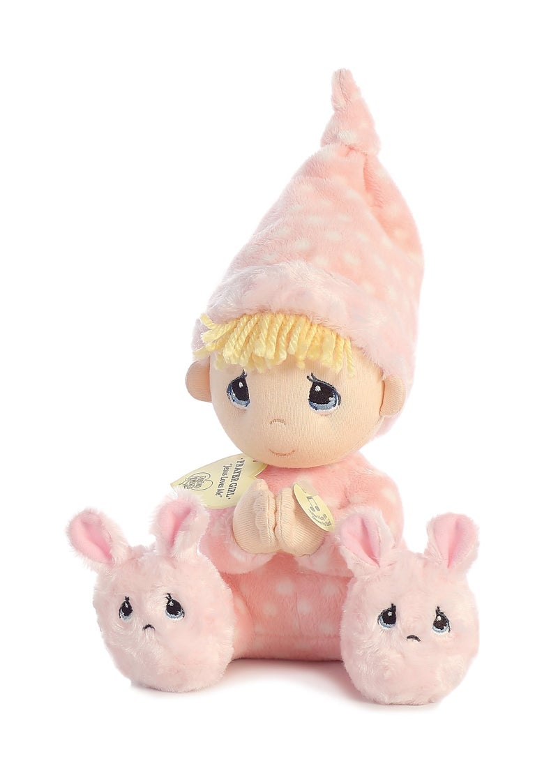 Aurora - Precious Moments - 9.5" Precious Prayer Girl,Pink - Image 2