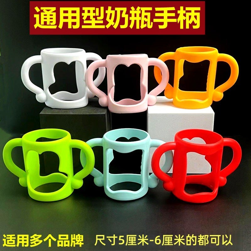 Bei Zhixing Suitable For Beiqin Bottle Handle Accessories Wide Mouth Label Mouth Universal Bottle Handle Silicone Soft Handle Grip - Image 2