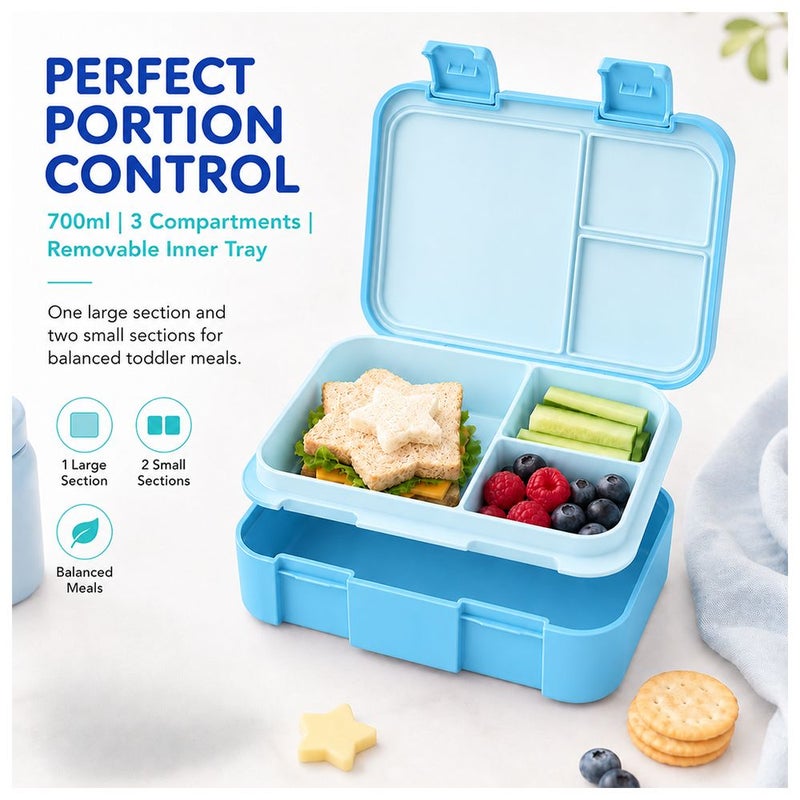 Bonbon - 3-Compartment Lunch Box - Dino - Image 3