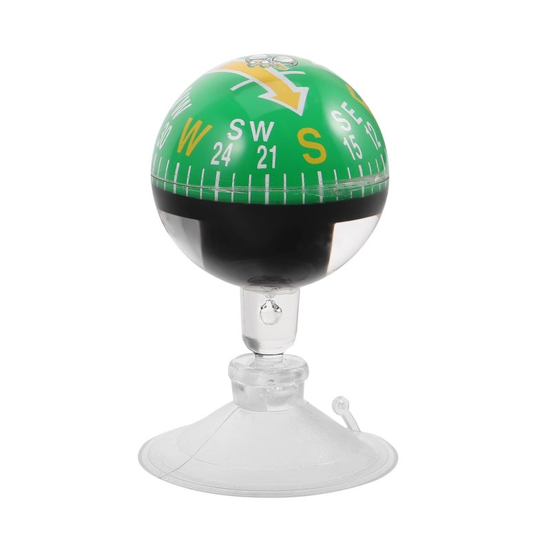 38mm Plastic Suction Cup Vehicle Dashboard Compass Portable Navigation for Car Truck Boat - Image 2