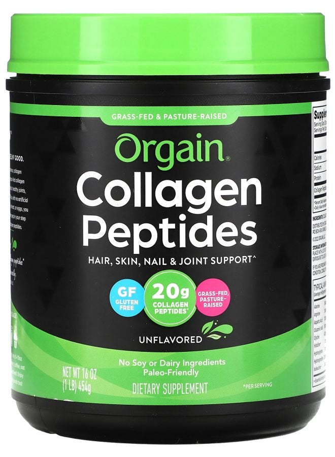 Collagen Peptides Unflavored 1 lb (454 g)