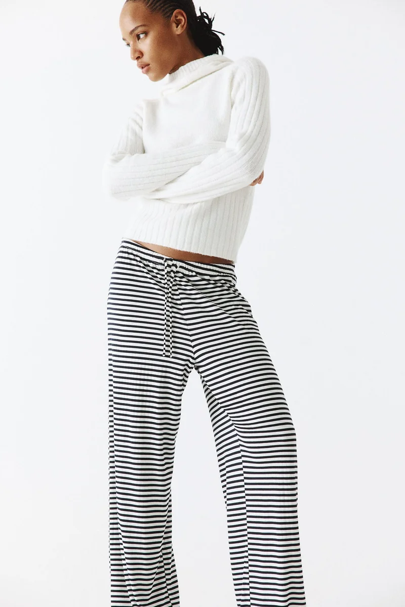 H&M Wide drawstring trousers