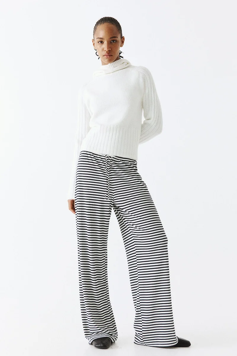 H&M Wide drawstring trousers