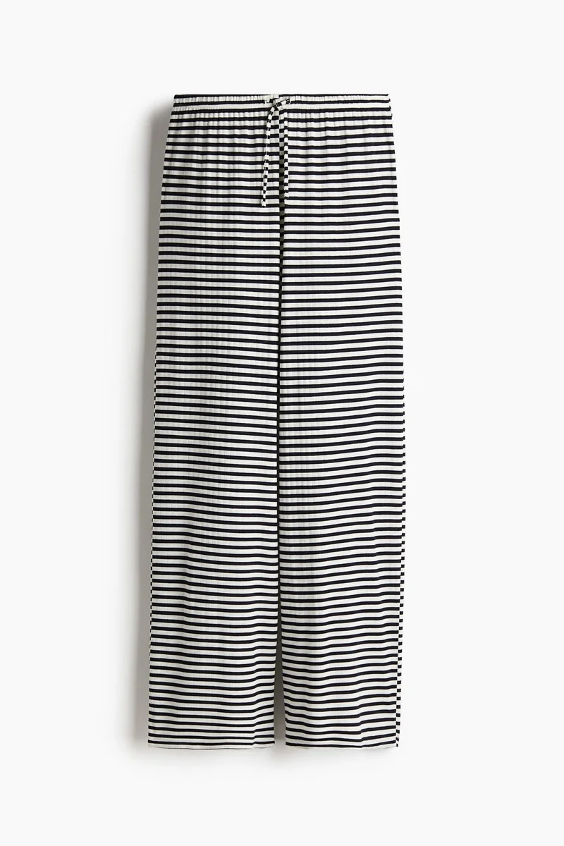 اتش اند ام بنطلون واسع برباط