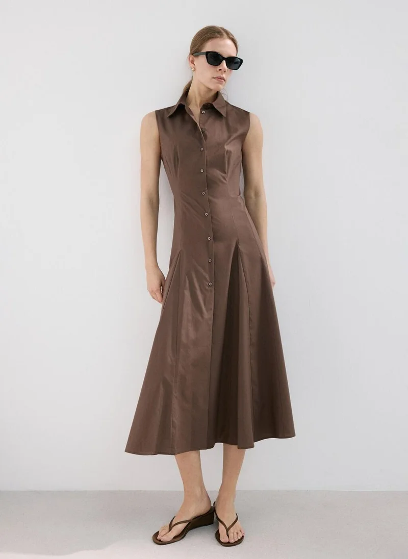 مانجو Lyocell shirt dress