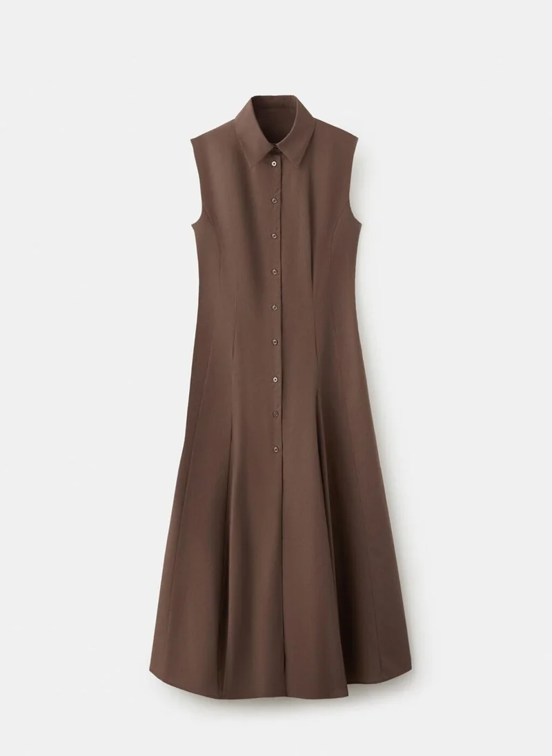 Mango  Lyocell shirt dress for Women | Best Price UAE