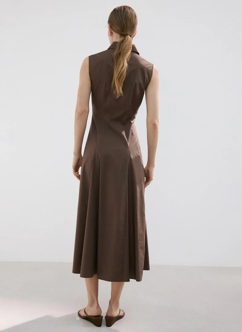 مانجو Lyocell shirt dress