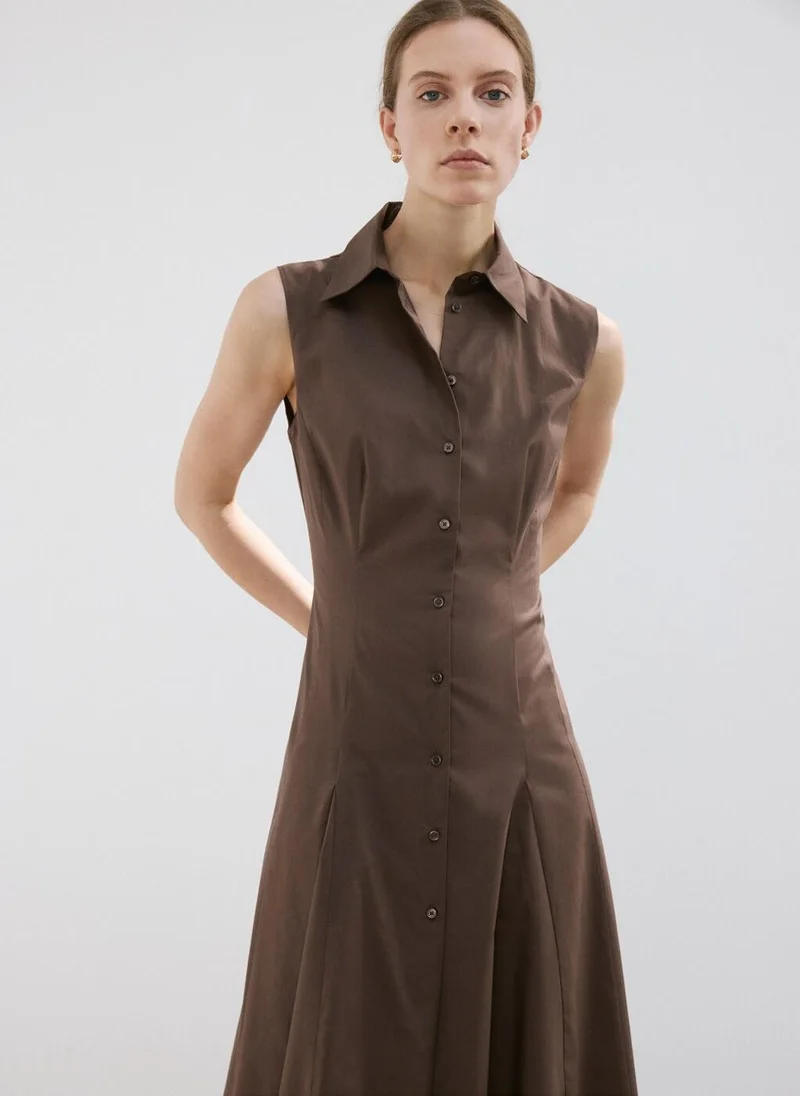 Mango  Lyocell shirt dress for Women | Best Price UAE
