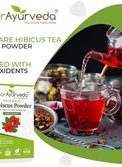 ATTAR AYURVEDA Attar Ayurveda Hibiscus powder for hair growth 100 Grams  - Image 3