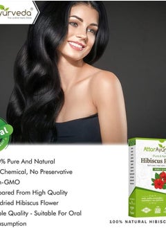 ATTAR AYURVEDA Attar Ayurveda Hibiscus powder for hair growth 100 Grams  - Image 4
