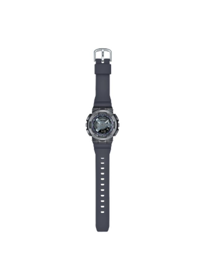 CASIO Women Watch G-Shock Analog Digital Black Dial Resin Band Gm-S110B-8Ad - Image 2