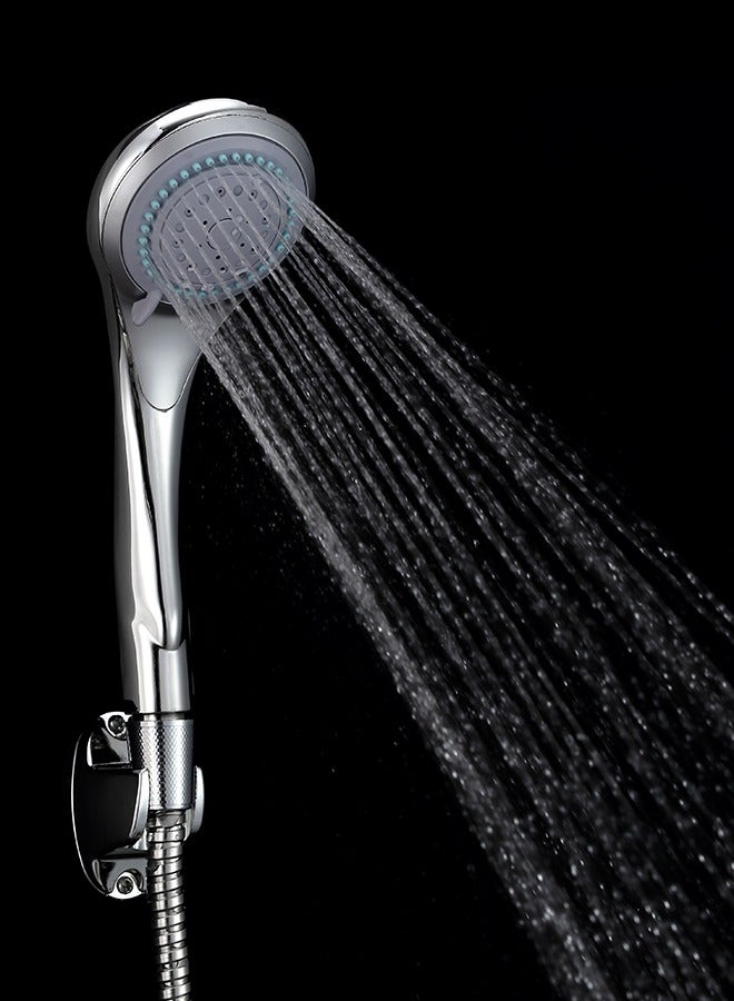 LAWAZIM Handheld Shower Head with Hose - Durable Shower Head with 3 Modes, Water-Saving Design, and Included Holder -Bathroom Upgrades Water Conservation Home Shower Improvement Personal Care - Image 4