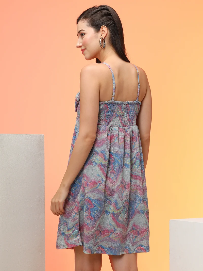globus Women Shoulder Straps A-Line Dress