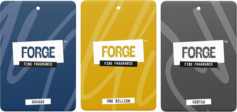 FORGE Luxury Car Air Fresheners Triple Pack - Savage, One Billion, Ventus - Image 5