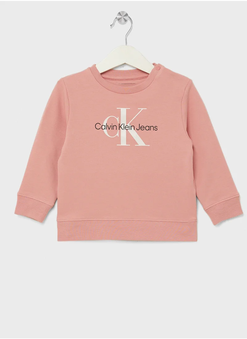 Calvin Klein Jeans Infant Logo T-Shirt & Pants Set