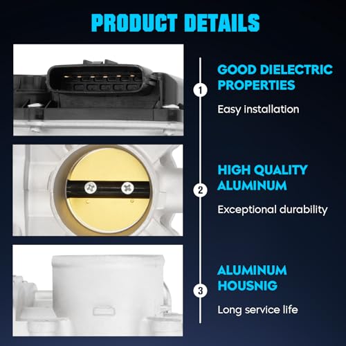 Magorfas Electronic Throttle Body Compatible with Toyota Yaris 1.5L 2006-2019, for 22030-0M010 S20125 - Image 4