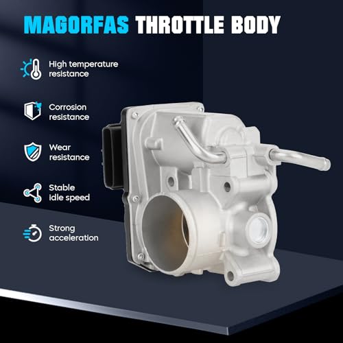 Magorfas Electronic Throttle Body Compatible with Toyota Yaris 1.5L 2006-2019, for 22030-0M010 S20125 - Image 2