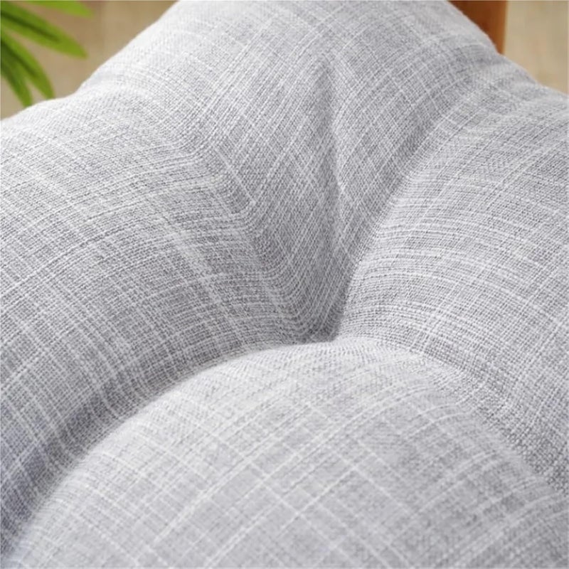 Single & bulk storage compatible 2 PCS Square Large Floor Pillow Seating Cushion Cotton Linen Thick for Adult Kids Pad Chair for Home for Adults(Light Grey,45x45cm) Elegant appearance Trendy versatile build Reliable daily use design Easy daily handling design Certified stocked merchandise Multi-use detailed build Stable base Cross part assemble fit Varied dimensions Locally packed stock Wear resistant upgraded material Compact trendy practical build Changing environment compatible Multi-use upgraded craftsmanship Flexible use switching Fast warehouse picking All user affordable trusted quality Polished safe edge Carefully selected solid material Easy transit optimized build Classic trendy design picks Heat insulation layer Stackable design Natural material - Image 5
