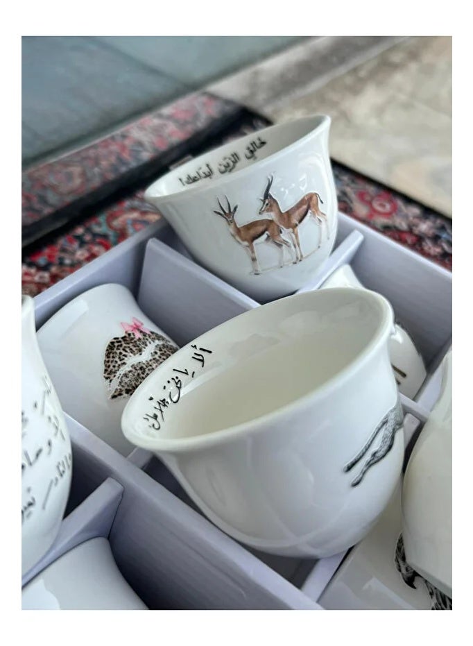 فناجيل قهوة تايقر درزن 12 حبة - Image 4