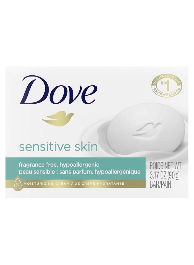 Dove Bar Soap for Sensitive Skin 3.15 oz (Pack of 4)