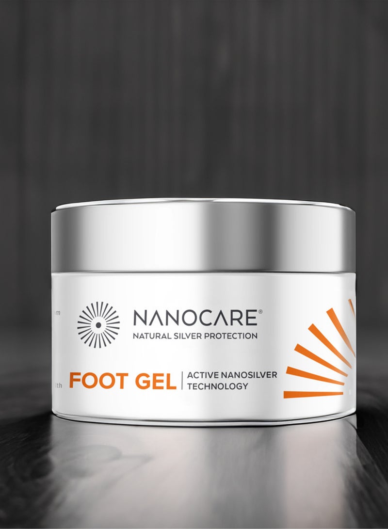 King Mariot Nanocare Foot Gel | 50g | Active Nanosilver Technology | Moisturizes and Protects Dry, Cracked Heels - Image 1