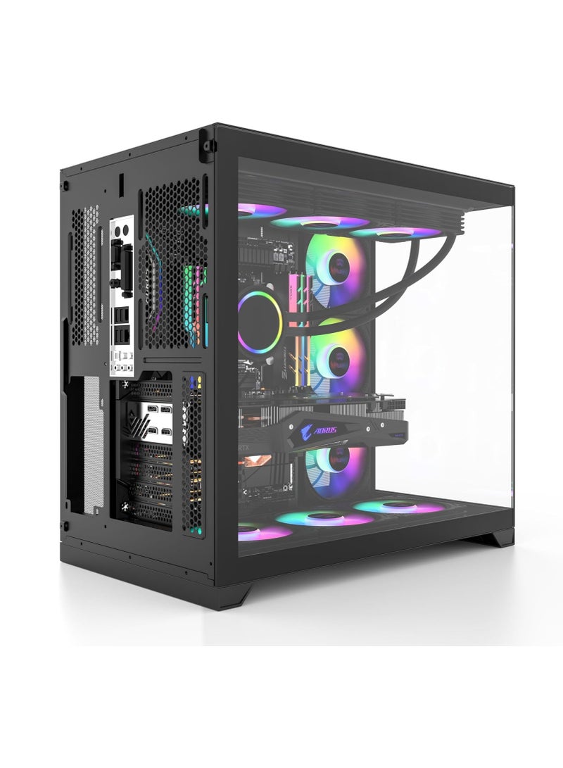 INFINIARC Cube Pro Gaming PC With Core i7-12700F Processor/16GB RAM/1TB SSD/8GB Nvidia Geforce RTX 4060 Graphics Card/ Black - Image 2