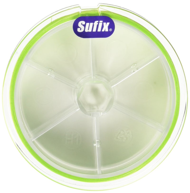 Sufix 832 Braid 20 lb Neon Lime 150 yards - Image 2