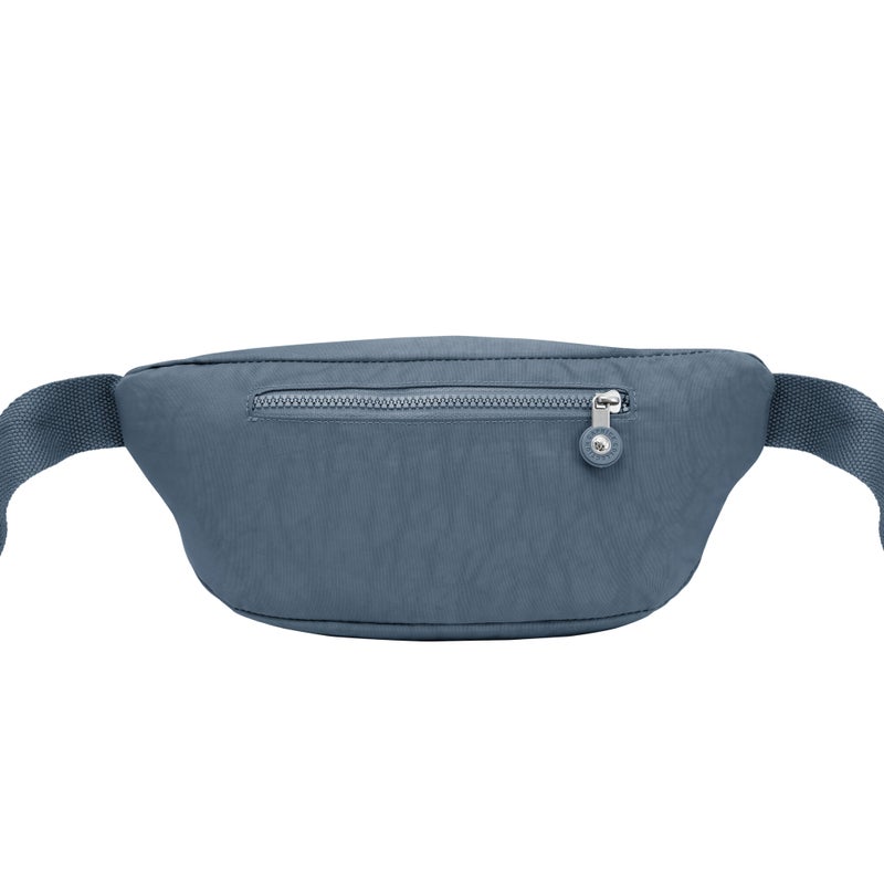 CAPRICE COLLECTION Unisex Bum Bag – Light Blue, Water-Resistant Nylon, 2.1L - Image 3
