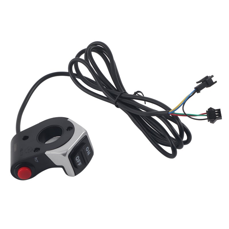 2 in 1 Light Horn Switch Button for Electric Bicycle Mountain Bike E bike Scooter - Image 1