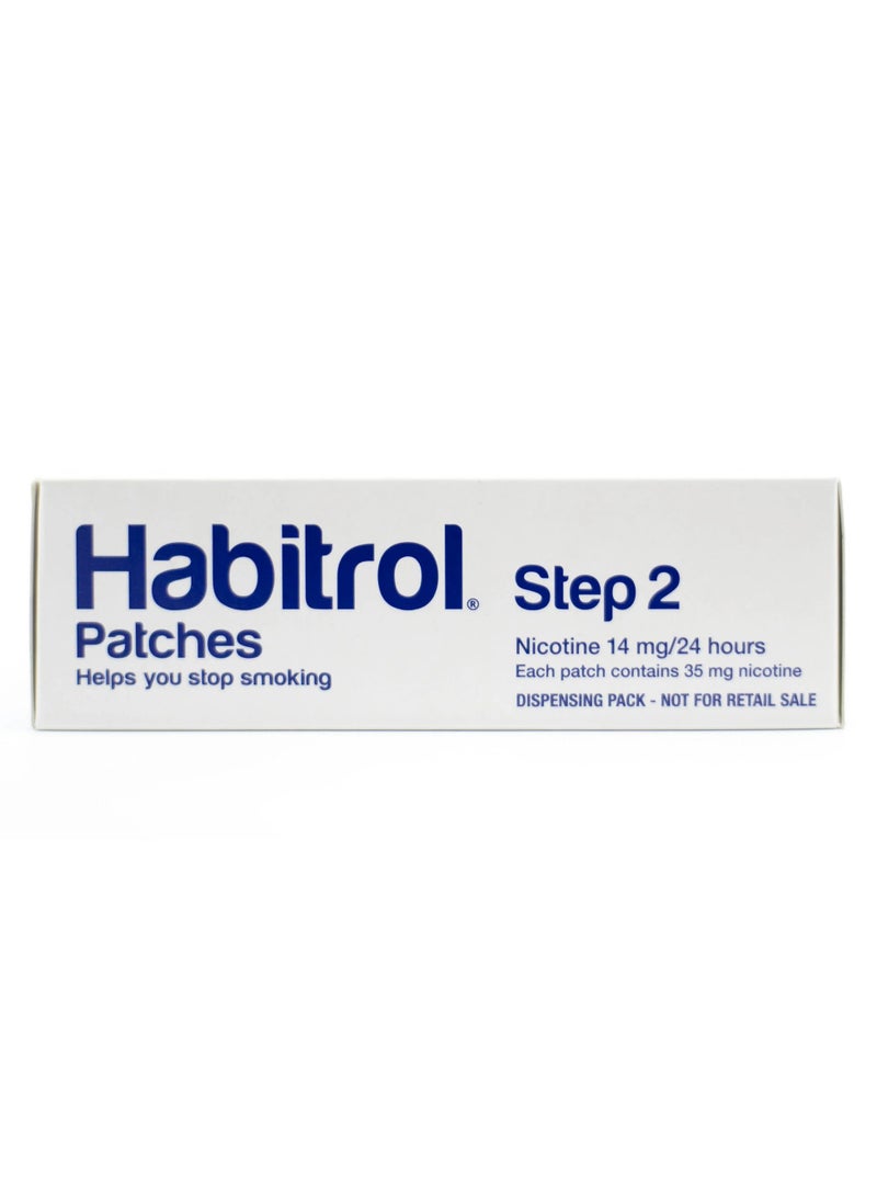 Habitrol Habitrol Patches Stop Smoking Aid Patches - 28 Each (Step 2 - 14 Mg)  - Image 4