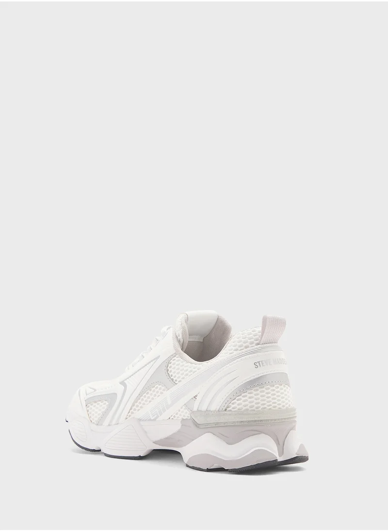 ستيف مادن Speedster-E Lace Up Low Top Sneakers