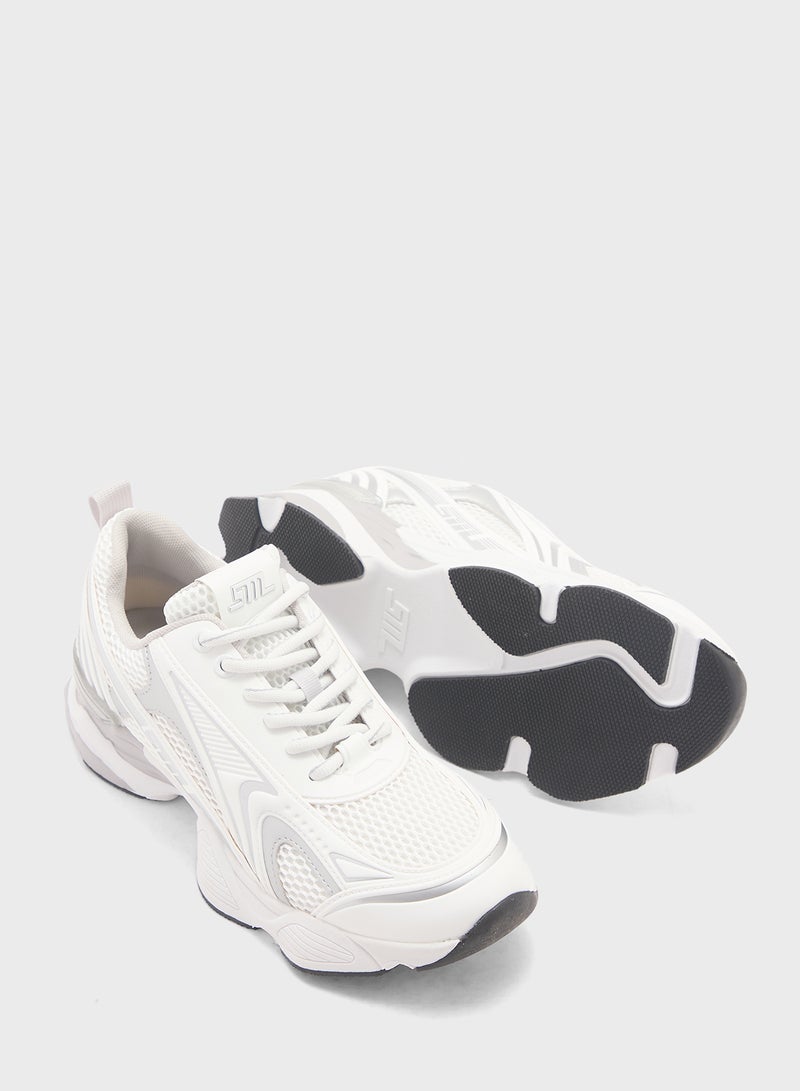 STEVE MADDEN Speedster-E Lace Up Low Top Sneakers  - Image 3