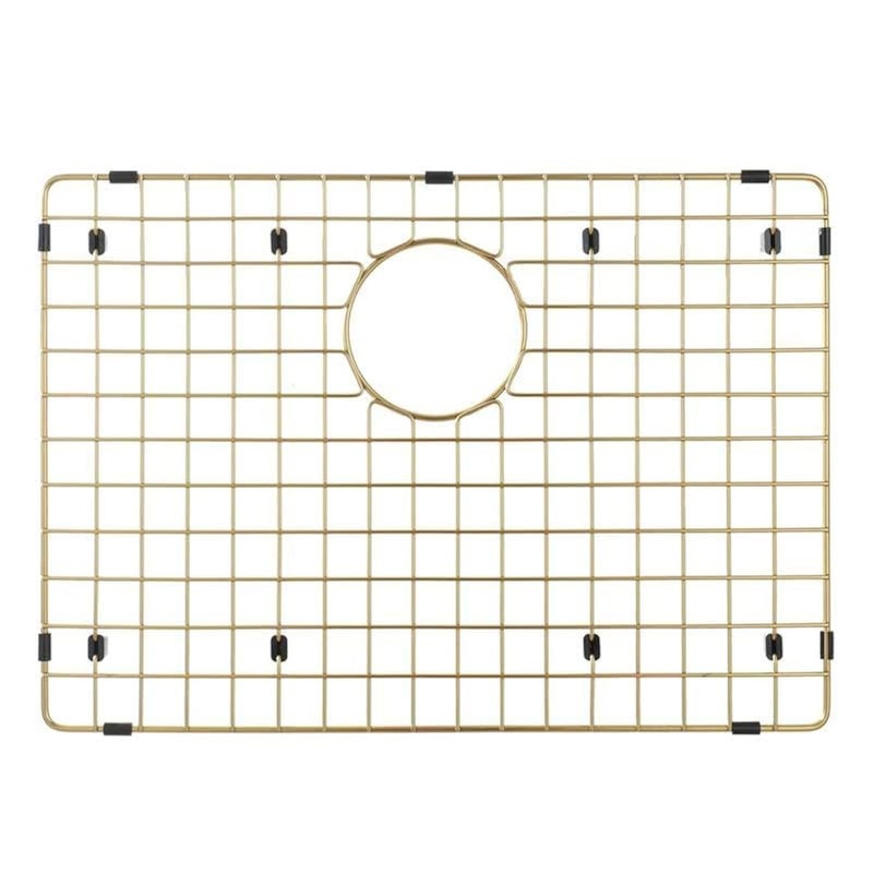 Starstar Sinks Protector Matte Gold 304 Stainless Steel Kitchen Sink Bottom Grid Rack 17x 13 - Image 2
