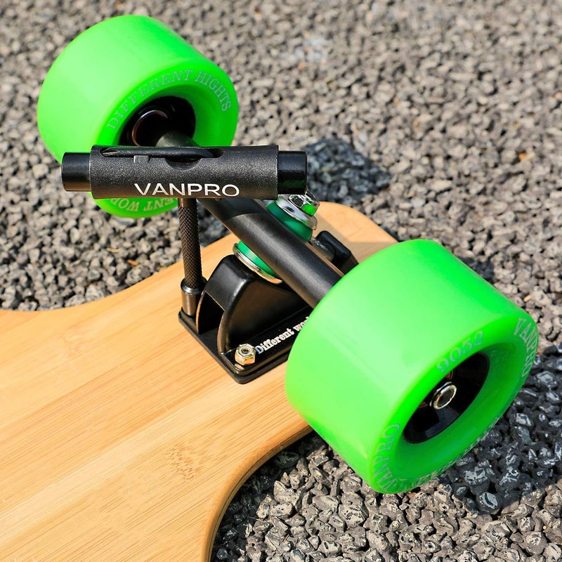 Vanpro skateboard tools skate tool all in oneUsed for installation and maintenance of various skateboards and roller skates，etc.(Snow Upgrade-black, Pack of 1) - Image 3
