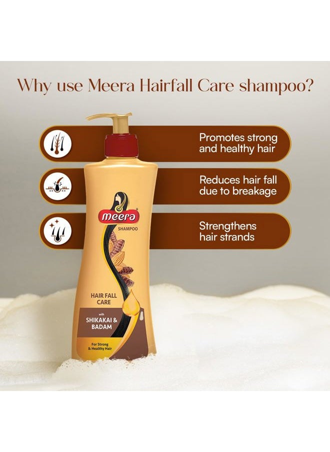 MEERA Hairfall Care Shampoo with Shikakai and Badam (Acacia and Almond) 340 milliliter  - Image 5