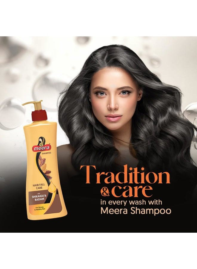 MEERA Hairfall Care Shampoo with Shikakai and Badam (Acacia and Almond) 340 milliliter  - Image 4