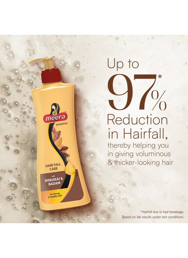 MEERA Hairfall Care Shampoo with Shikakai and Badam (Acacia and Almond) 340 milliliter  - Image 2