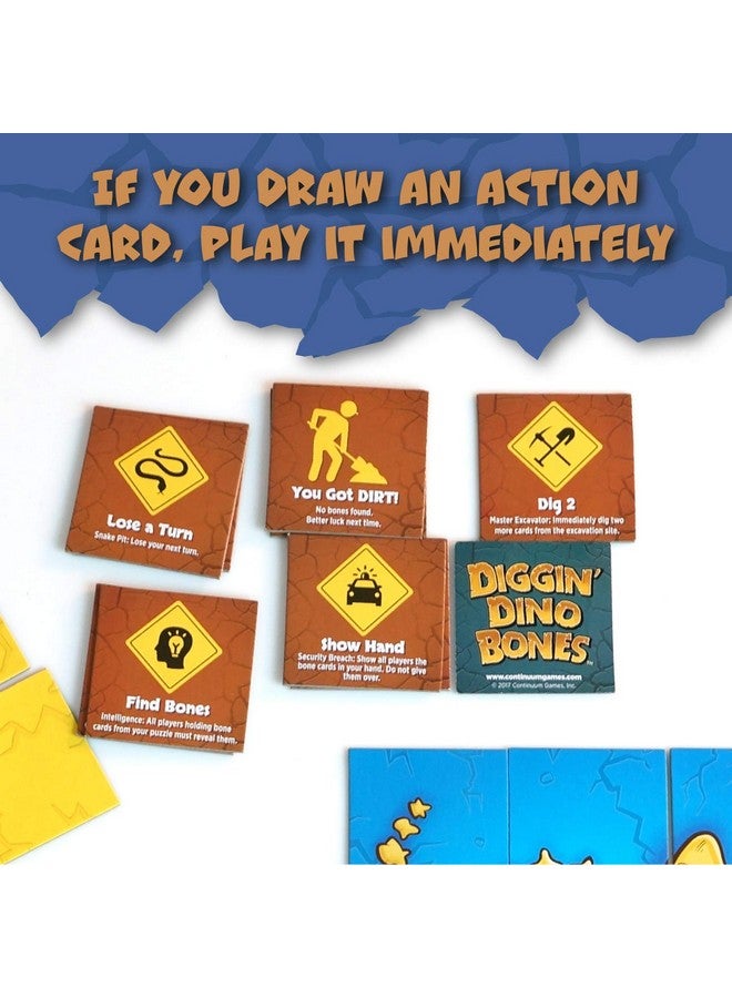 Continuum Games - Digging Dino Bones Board Game, Kids Aged 4 & Up - Image 5