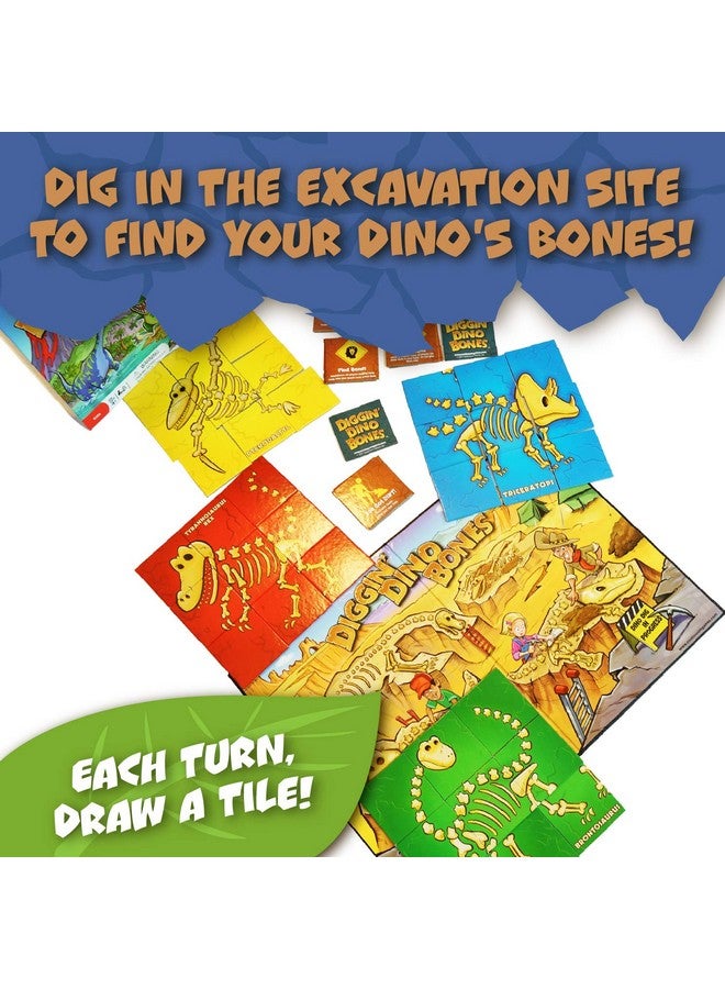 Continuum Games - Digging Dino Bones Board Game, Kids Aged 4 & Up - Image 3
