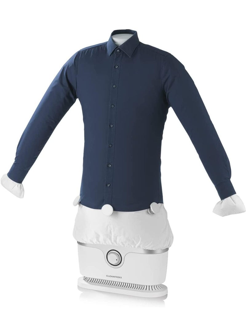 CleanMaxx automatic shirt iron | Dries and smoothes shirts and blouses and replaces the iron or ironing station | Also to freshen up your clothes - Image 1