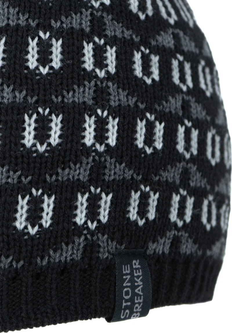 اوبلاند Men's Winter Thick Beanie Cotton Carlo Model Keeps Warm Flexible Windproof Comfortable Design