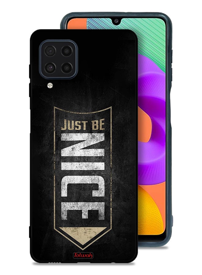 Tolwak Samsung Galaxy M32 4G Protective Case Cover Just Be Nice - Image 1