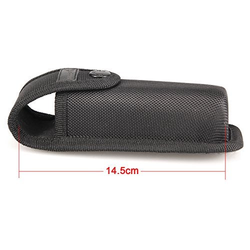 UltraFire Duty Belt Flashlight Holster, Nylon Flashlight Holder Pouch Holster for Duty Belt, 2 Pack - Image 2