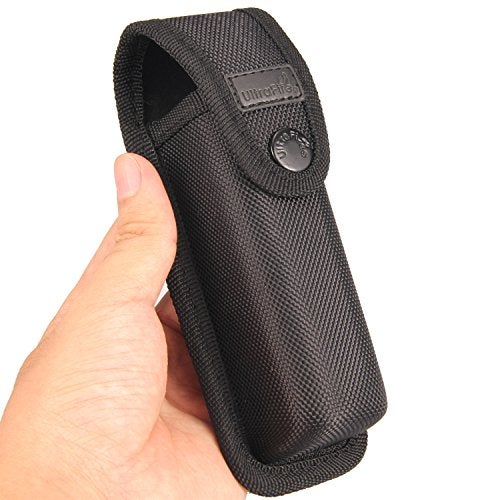 UltraFire Duty Belt Flashlight Holster, Nylon Flashlight Holder Pouch Holster for Duty Belt, 2 Pack - Image 4