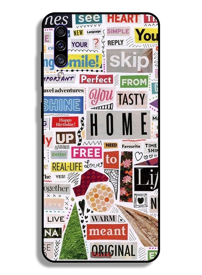 Tolwak Samsung Galaxy A50 Protective Case Cover Meant Original Stickers - Image 1