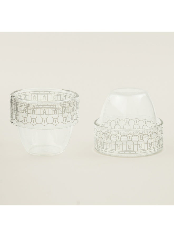 Dallaty 6Pcs Glass Coffee Cup Set - Image 3